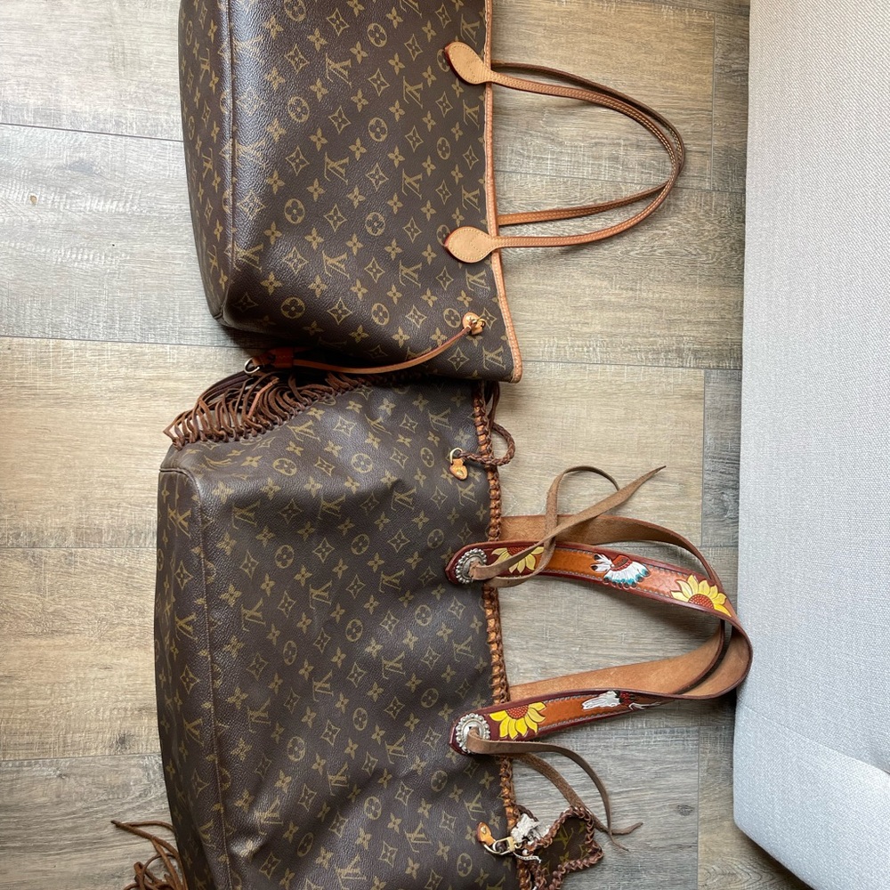 Louis Vuitton fringe neverfull GM - Picture 12 of 15